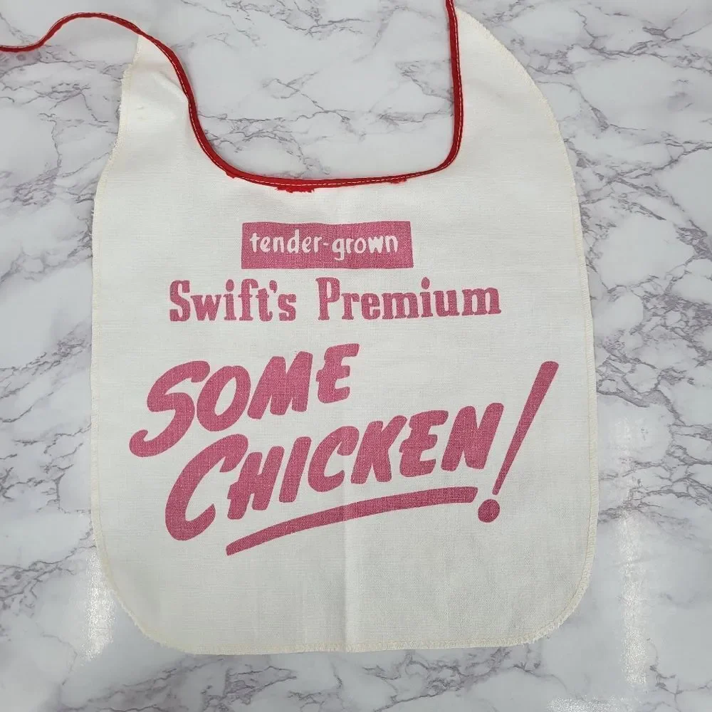 Swift's Premium Chicken Bibs Lot #2 Vintage Advertising